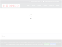 Tablet Screenshot of fleischerei-huerner.at